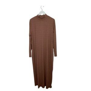 And Now This Baltic Amber Ribbed Maxi Dress Plus Size 2X NWT